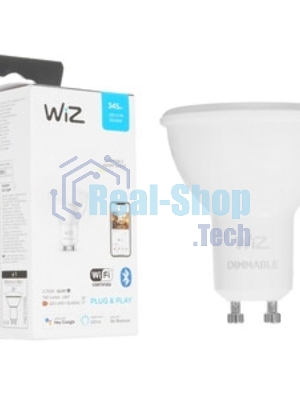 Лампа светодиодная WiZ Wi-Fi BLE 50W GU10 927 DIM 1PF/6