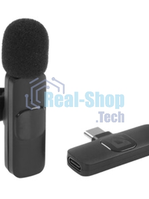 Петличный микрофон Defender Talky-137 wrls, черный, на прищепке, 1шт