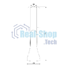 25113/LED 7W 3000K / Светильник потолочный светодиодный / черный
