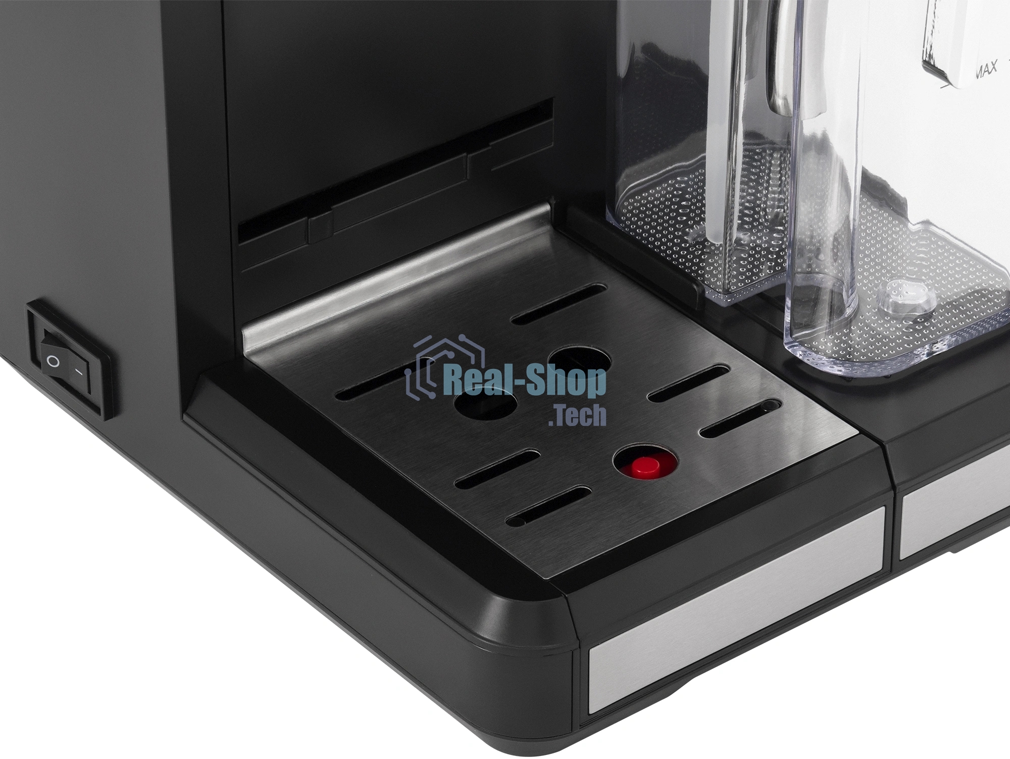 Кофеварка рожковая Vitek Midnight VT-8490 черный/серебристый 1,65 л 1238Вт 15 бар