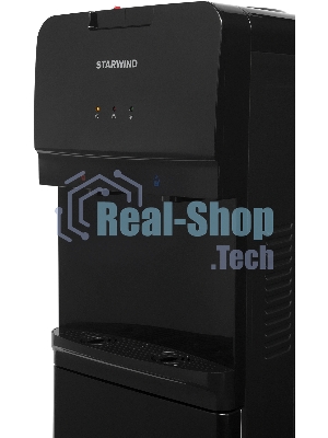 Кулер для воды Starwind SW-1005TEW, верхняя загрузка, нагрев 95 °С, охлаждение 10 °С, черный