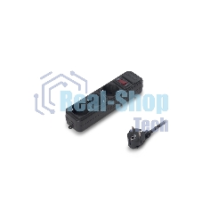 Сетевой фильтр ExeGate EX221182RUS SP-3-5B (3 розетки, 5 м, евровилка, черный)