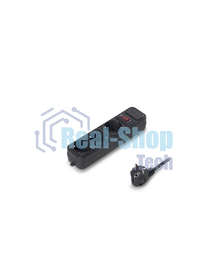 Сетевой фильтр ExeGate EX221182RUS SP-3-5B (3 розетки, 5 м, евровилка, черный)