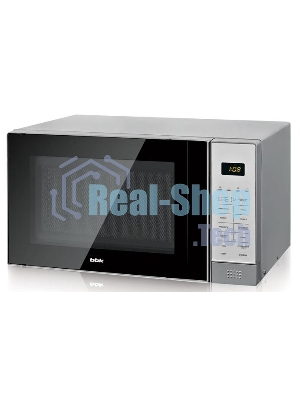Микроволновая печь BBK 20MWG-736S/BS серебристый/черный, 20 л, 700 Вт, сенсор