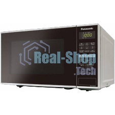 Микроволновая печь Panasonic NN-GT264MZPE серебристый/черный, 20 л, 800 Вт, переключатели - сенсор