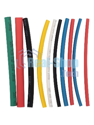 Термоусаживаемые трубки Rexant AUTO 2:1 (Набор 10 шт.)