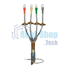 Муфта кабельная концевая наружной установки 1кВ КНТпН 4х(35-50мм) с болтовыми наконечниками Нева-Транс Комплект 22020096