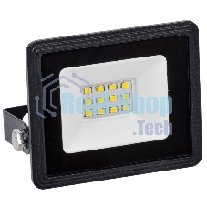 Прожектор светодиодный СДО 06-10 4000К IP65 черный ИЭК LPDO601-10-40-K02