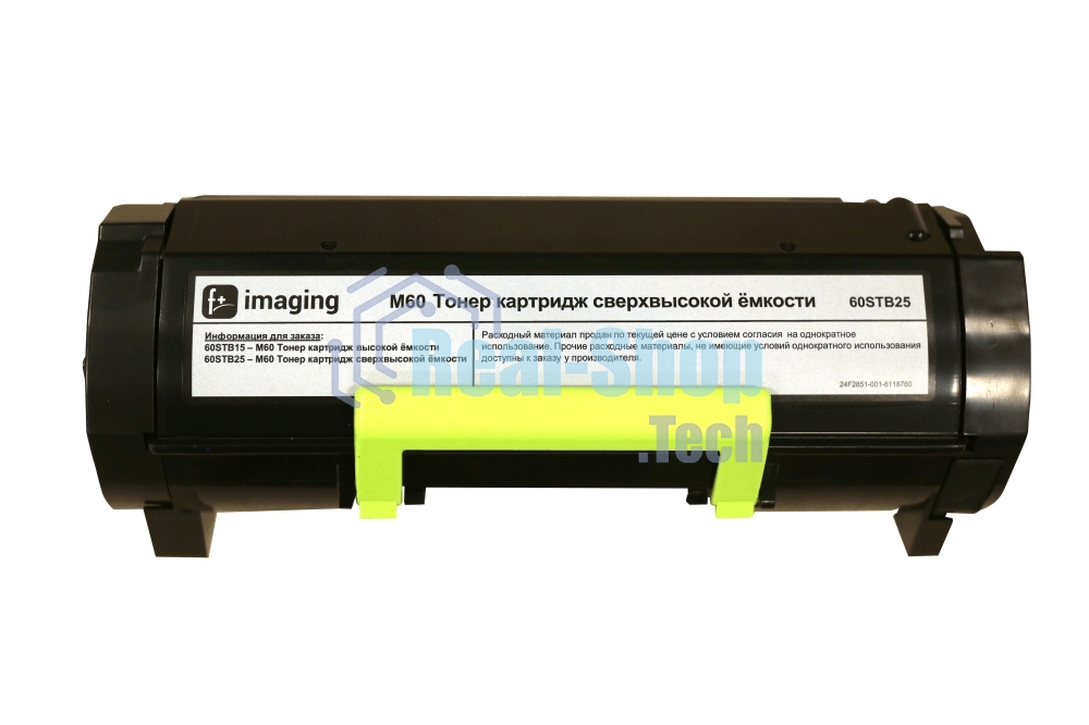 Картридж лазерный Fplus 60STB25 чёрный (25000 стр.) для f+ M60ade