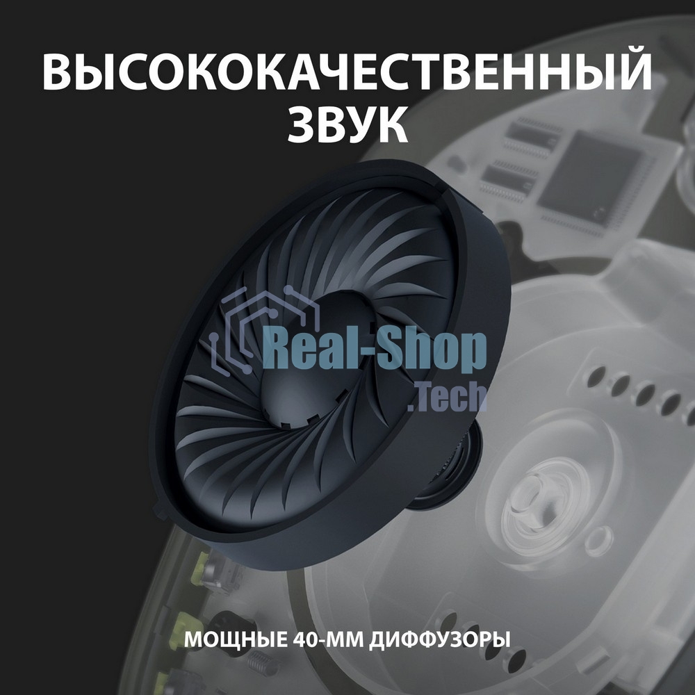 Гарнитура беспроводная Logitech Headset G435 LIGHTSPEED Wireless Gaming белый - Retail