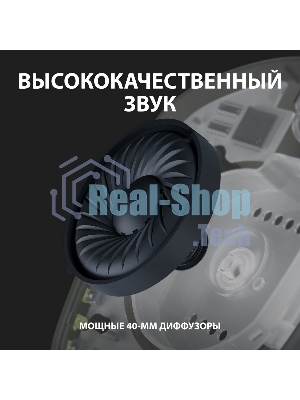 Гарнитура Logitech G435 белый, беспроводная, Bluetooth/USB, до 18 ч