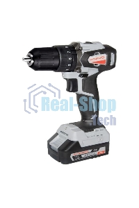 Дрель-шуруповерт аккумуляторная ИНТЕРСКОЛ ДАУ-13/18ВК, Аккумуляторный, 18В, 2 АКБ, Ударный, Кейс