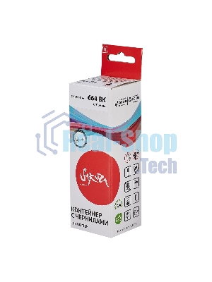 Контейнер с чернилами Sakura C13T66414A (664 BK) для Epson, черный, 4000 к., 70 мл.