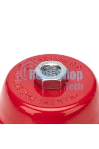 Щетка чашечная для УШМ Kranz 125 мм М14 крученая