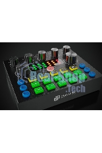 Микрофон проводной Оклик SM-600G 2.5м черный