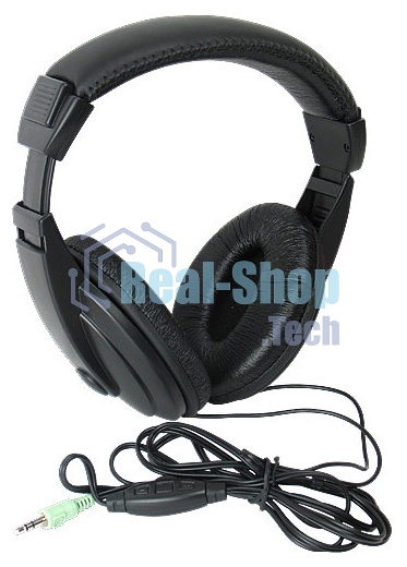 Наушники стерео Defender Gryphon HN-751 накладные, 2 x 3.5 мм стерео jack, кабель 2м, черный