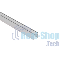 Профиль алюминиевый анодированный для гибкого неона Neon-night 16х16мм, 2м