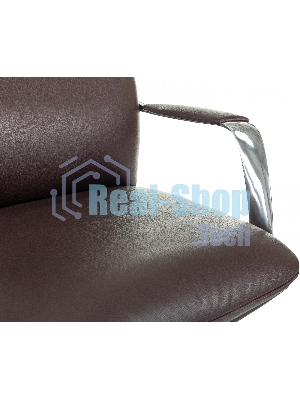 Кресло Бюрократ VEGA коричневый, кожа