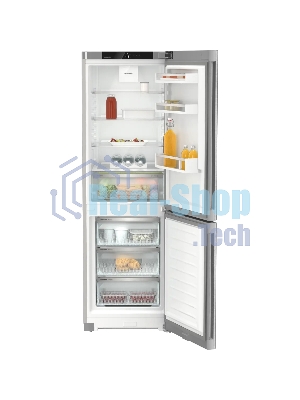 Холодильник Liebherr CNsdc 5203-22 001 серебристый двухкамерный 225/94 л морозилка снизу, No Frost