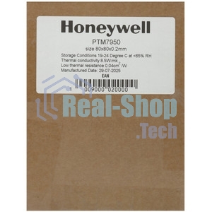 Термопаста с фазовым переходом Honeywell PTM-7950 27х30х0,25 мм