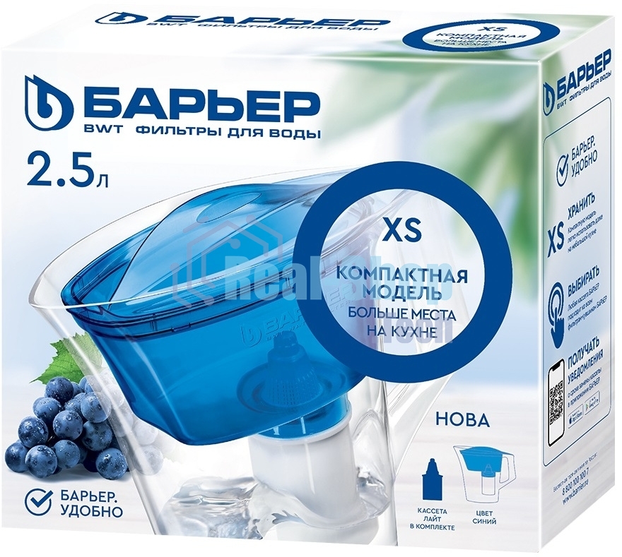 Фильтр-кувшин для очистки воды Барьер 
