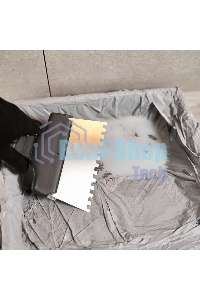 Шпатель фасадный Rexant 150 мм зуб 6х6 нержавеющая сталь, пластмассовая ручка