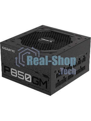Блок питания Gigabyte GP-P850GM RTL, 850Вт, 80 PLUS Gold, 120мм, модульный, черный