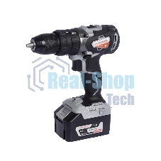 Дрель-шуруповерт аккумуляторная ИНТЕРСКОЛ ДАУ-13/18В, Аккумуляторный, 18В, Без АКБ и ЗУ, Ударный, Кейс