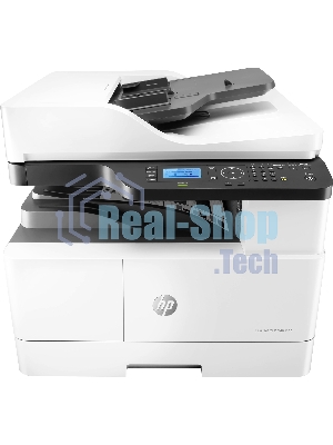 МФУ лазерное HP LaserJet MFP M443nda (8AF72A), A3, ч/б, печ. до 25 стр/мин. (А4) до 13 стр/мин. (А3), скан. до 21 стр/мин., 1200 x 1200 dpi (печать) 600x600dpi (скан.), USB, RJ-45