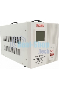 Стабилизатор напряжения Ресанта АСН-10000БА однофазный серый (63/6/40)