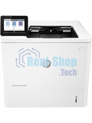 Принтер лазерный HP LaserJet Enterprise M612dn (7PS86A), A4, ч/б, печ. до 71 стр/мин., 1200 x 1200 dpi, USB, RJ-45, Air Print, Mopria