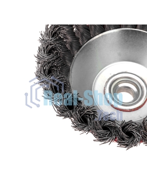 Щетка чашечная для УШМ Kranz 125 мм М14 крученая