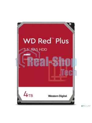 Жесткий диск Western Digital SATA 4Tb 5400 6Gb/S 256MB RED PLUS
