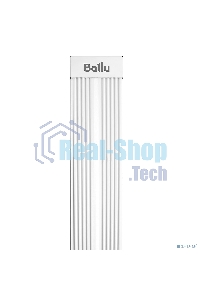 Обогреватель инфракрасный Ballu BIH-APL-0.6-M серый, 600 Вт, 12 м2