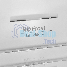 Холодильник Maunfeld MFF185NFSB10 черная нержавеющая сталь двухкамерный инвертор 240/100л морозилка снизу, No Frost