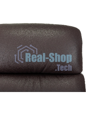 Кресло Бюрократ VEGA коричневый, кожа