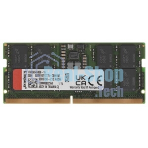 Оперативная память Kingston ValueRAM, DDR5, 16GB (1x16GB), 5600MHz, CL46, DIMM
