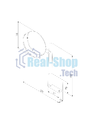 40129/LED/ Светильник настенный светодиодный Tobi черный