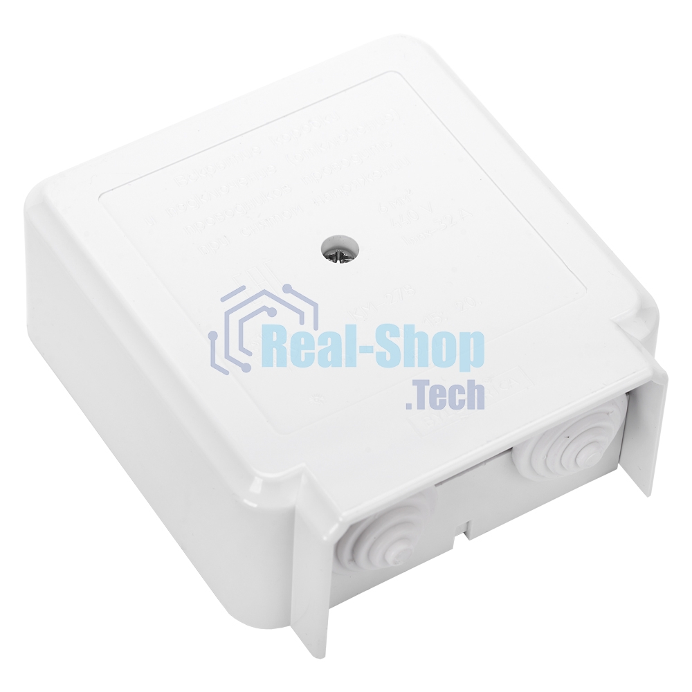Коробка монтажная Bylectrica Коробка монтажная с клеммами ЗВИ 32А, 440В, IP44, 111х100х43,5 мм. (КМ-278)