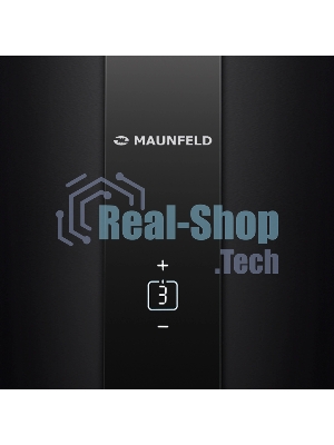Вытяжка пристенная Maunfeld Lee Wall 35 черная, 35 см, 1050 куб. м/ч, 54 дБ (сенсор)