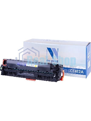Картридж лазерный NVPrint совместимый HP CE412A Yellow для CLJ Color M351/M375/M451/M475 (2600k)