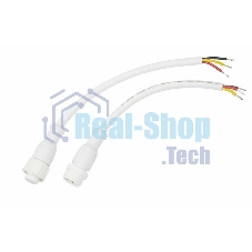Соединительный кабель Rexant (3pin) герметичный (IP67) 3х0.5мм² белый