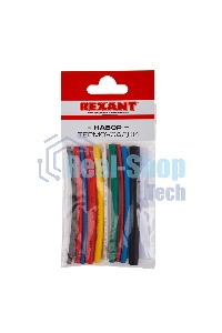 Термоусаживаемые трубки Rexant AUTO 2:1 (Набор 10 шт.)