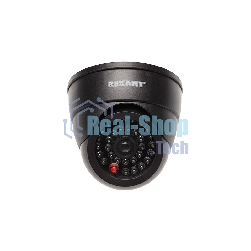 Муляж камеры Rexant, внутренний, купольный, черный