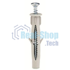 Комплект креп. F6 3.5х50 винт+дюбель (уп. 100 шт) ДКС CM06541