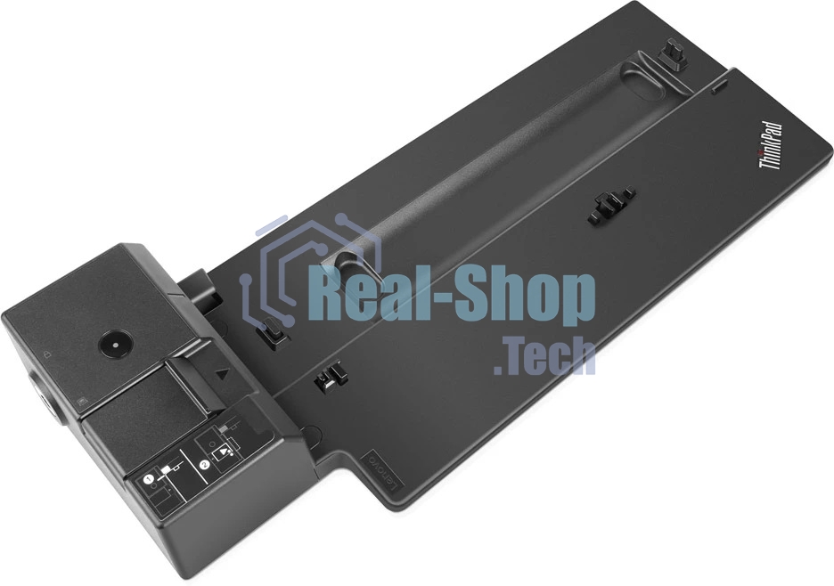 USB-концентратор Lenovo ThinkPad Basic Docking Station - 90W, 2xUSB 3.1, 2xUSB2.0,Gigabit Ethernet, 1xDP, 1x VGA,1xCombo Audio Port, DC-IN, Kensington slot, Key lock for L480, L580, T480, T480s, T580, X280, P52s, X1 Carbon G6