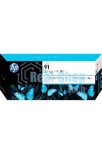 Картридж струйный HP 91 C9470A Pigment (775 мл) светло-голубой для DJ Z6100