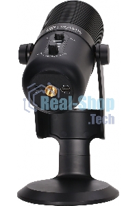 Микрофон проводной Оклик SM-400G 2м черный