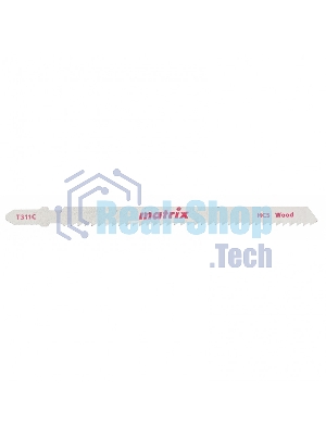 Полотна для электролобзика Matrix по дереву, 3 шт.T311C, 100 x 2,75 мм, HCS