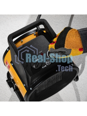 Тепловая пушка керамический нагреватель (тепловентилятор) Denzel DHC 5-400, 230В, 0,04/3/5 кВт